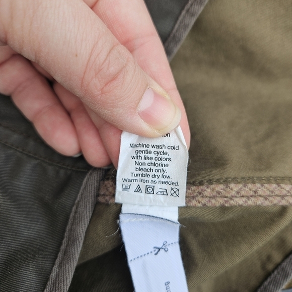 J. Crew olive brown Downtown Field Jacket waxed cotton XXS - Picture 5 of 9